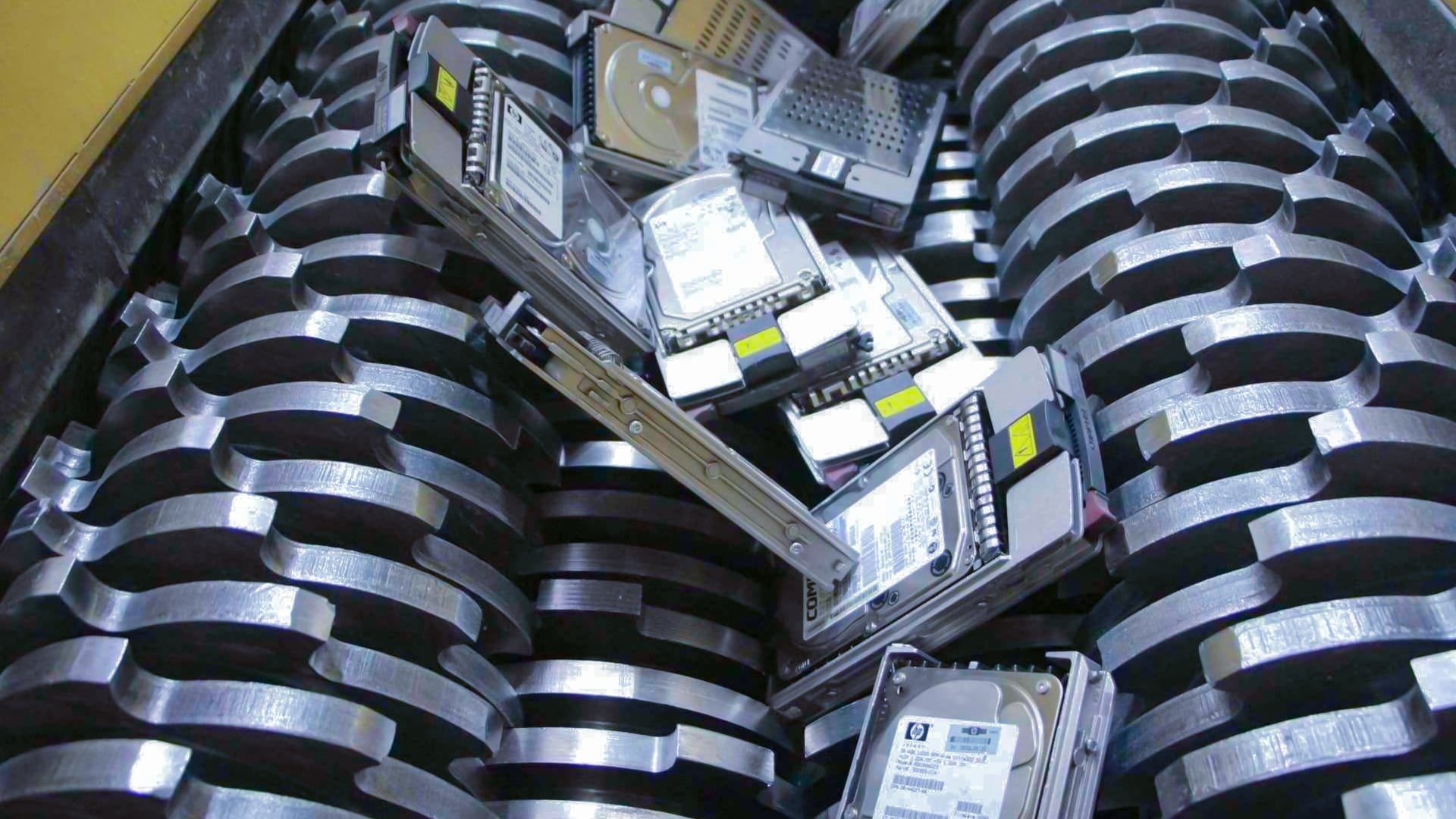 hard drive shredding